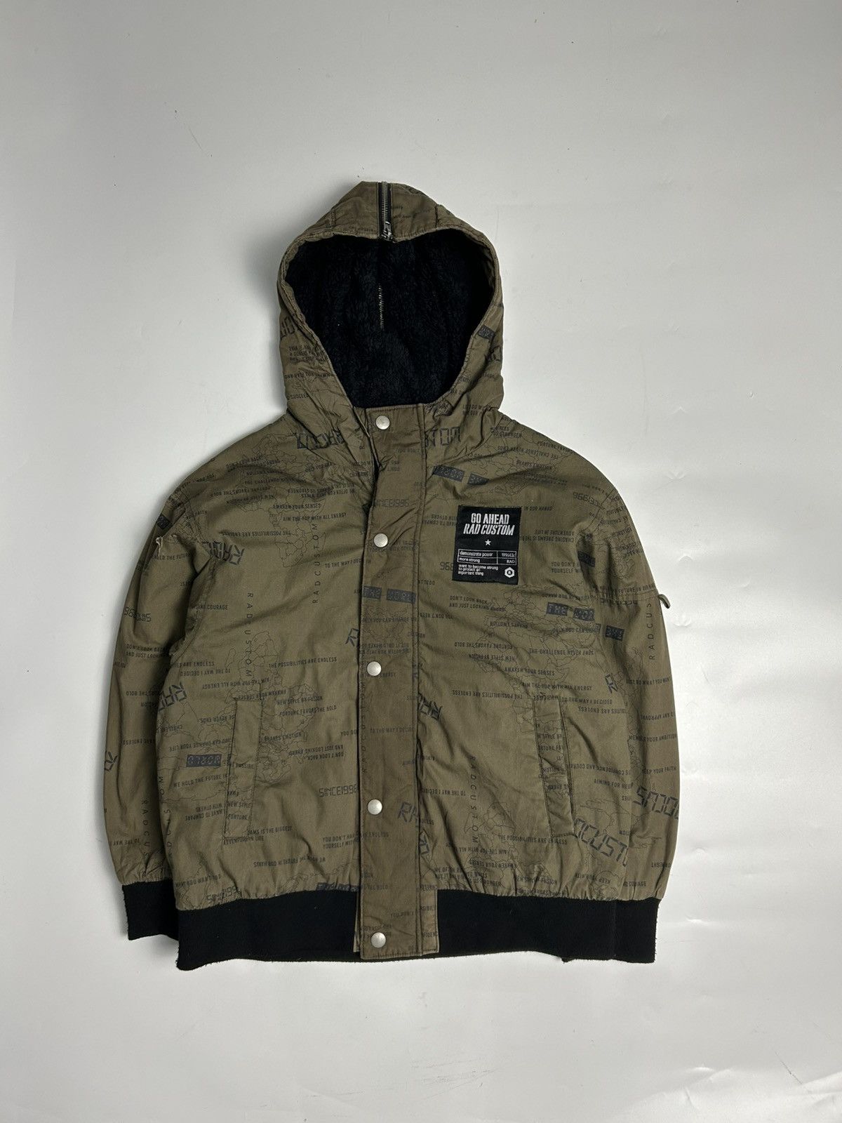 RAD CUSTOM HOODIE BOMBER JACKET