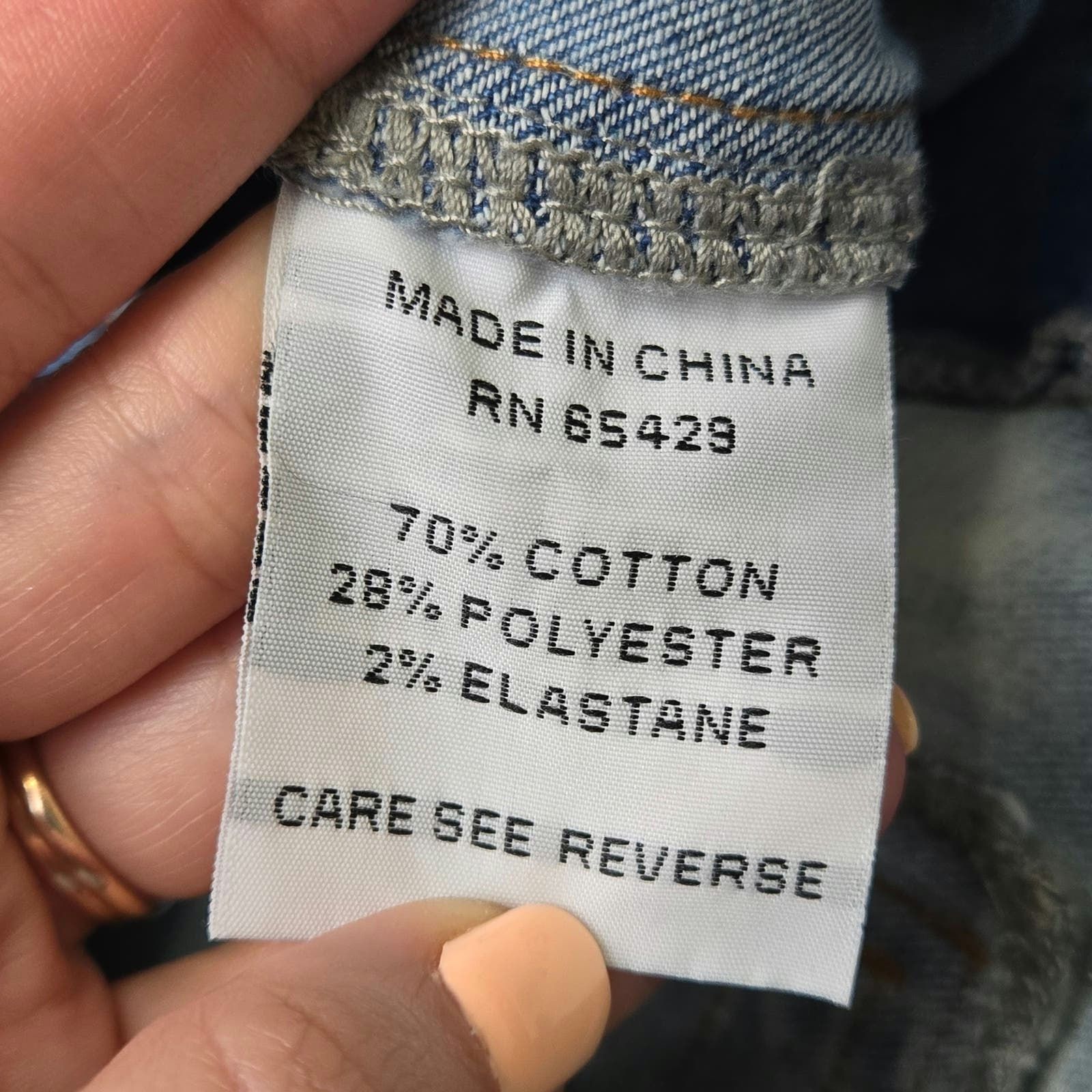 Other Light Wash Bleached Wide Flare Jeans Size 10 Size 32" / US 10 / IT 46 - 4 Thumbnail