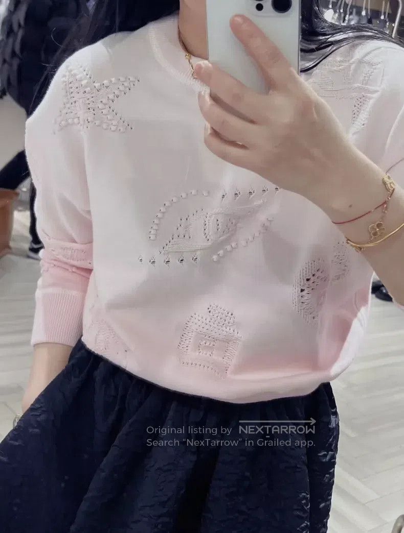Chanel Chanel 24C gradient knitted three-dimensional embossed jac Size XS / US 0-2 / IT 36-38 - 9 Thumbnail