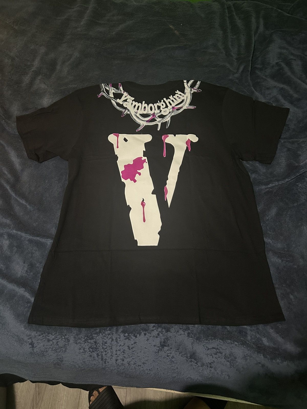 A$AP Rocky × Vlone Vlone x Yam’s Day Jesus Piece Black T-Shirt XL Size US XL / EU 56 / 4 - 3 Thumbnail