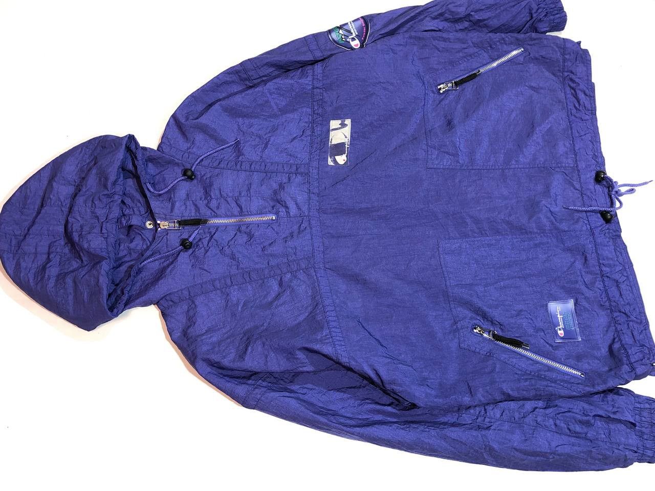 Champion Champion Vintage 80s Snowboarding Anorak High Tech Size US XL / EU 56 / 4 - 10 Thumbnail