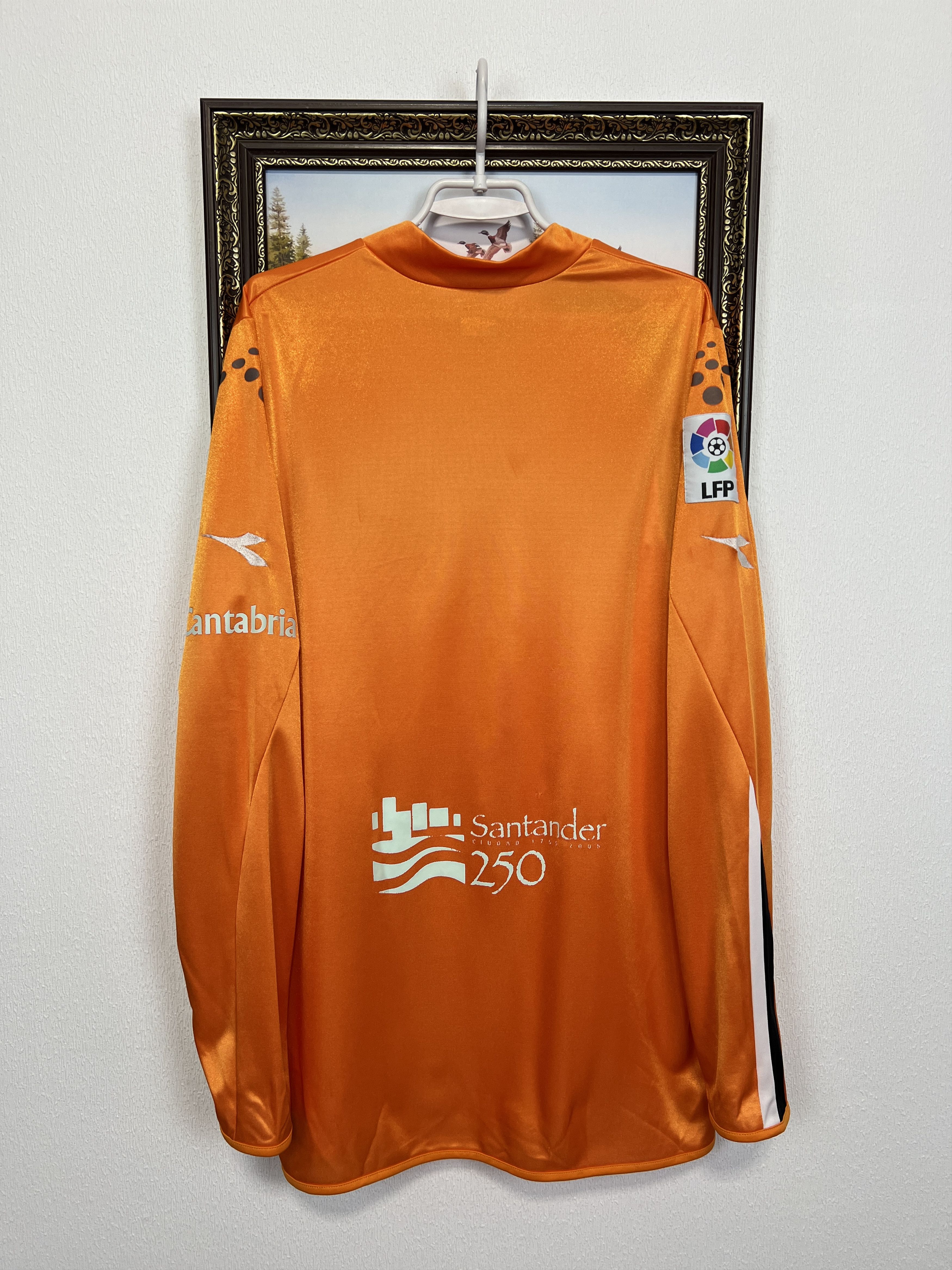 Diadora Racing Santander Goalkeeper football shirt Soccer Jersey Size US XXL / EU 58 / 5 - 10 Thumbnail