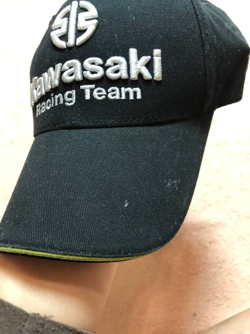 Vintage Cap Y2K Vintage Kawasaki racing team logo streetwear Size ONE SIZE - 8 Thumbnail