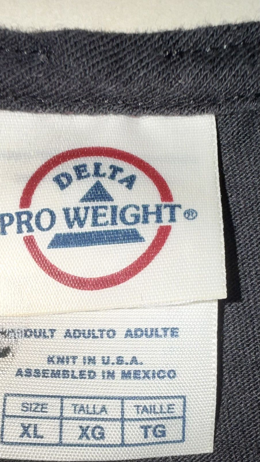 Delta Vintage Delta Pro Weight Dragon Graphic Tee - DIY Distressed Size US XL / EU 56 / 4 - 6 Thumbnail