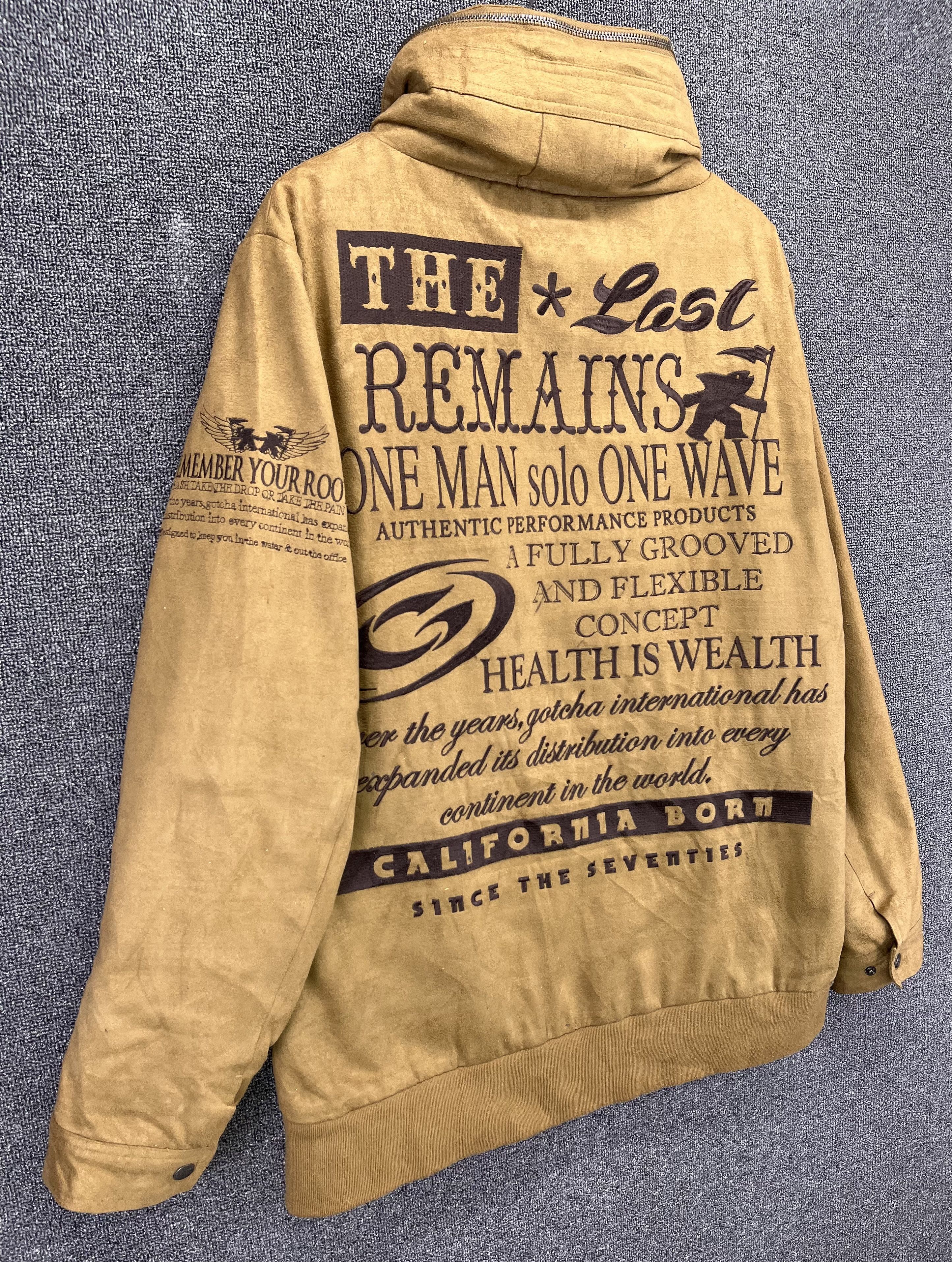 Gotcha Vintage Gotcha California Rare Zip Up Jacket Size XXL / US 16-18 / IT 52-54 - 2 Thumbnail