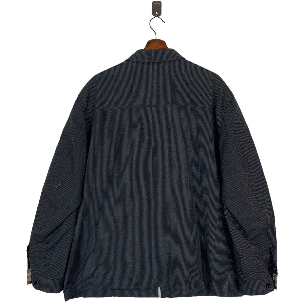Burberry Burberry Of London Stripe Zipper Coach Jacket Size US XL / EU 56 / 4 - 6 Thumbnail