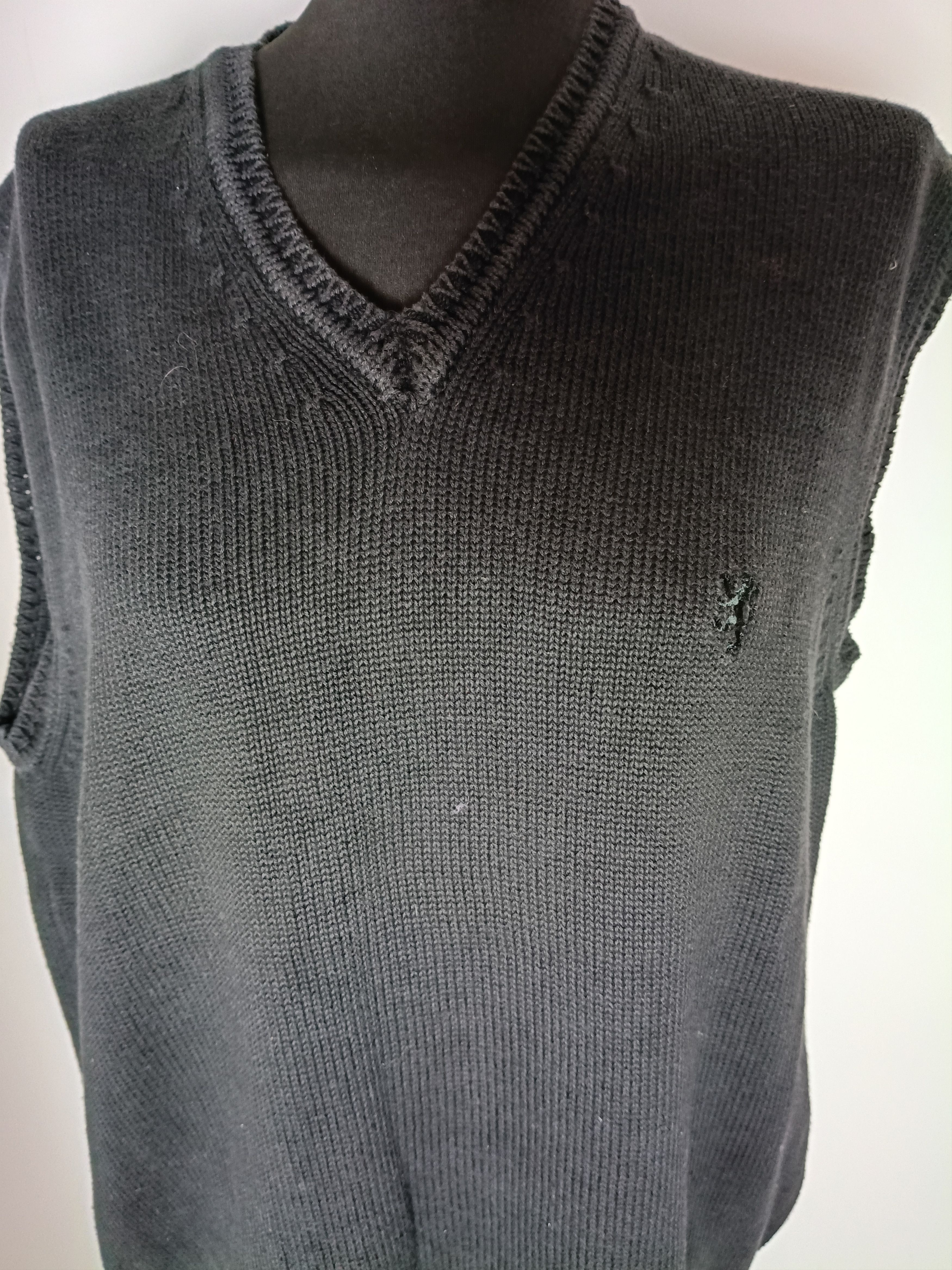 Pringle Of Scotland Black vest Size L / US 10 / IT 46 - 2 Thumbnail