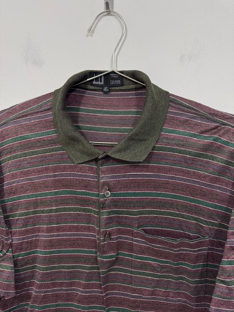 Alfred Dunhill Vintage Dunhill Polo Tee Size US L / EU 52-54 / 3 - 2 Thumbnail