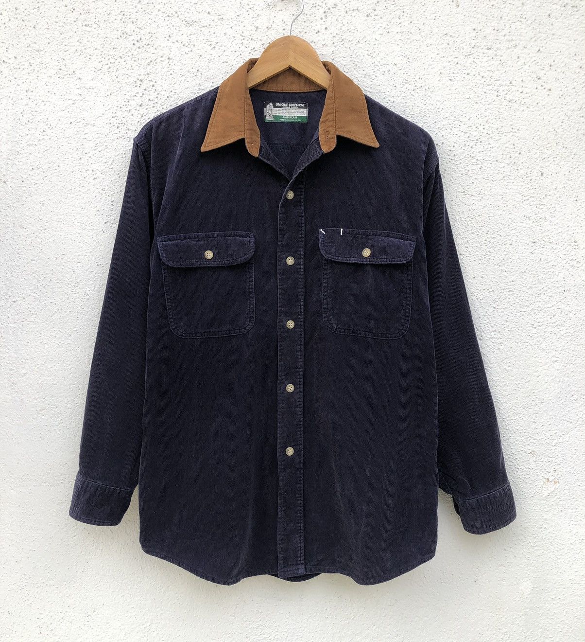 Sugar Cane Vintage 90s Sugar Cane Corduroy Shirt Button Toyo Enterprise Size US M / EU 48-50 / 2 - 1 Thumbnail