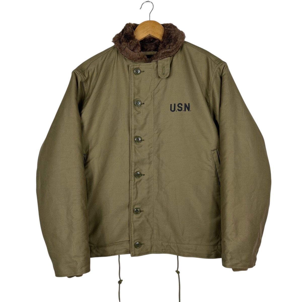 One Piece Houston X One Piece Usn N-1 Deck Jacket Made In Japan Size US S / EU 44-46 / 1 - 3 Thumbnail