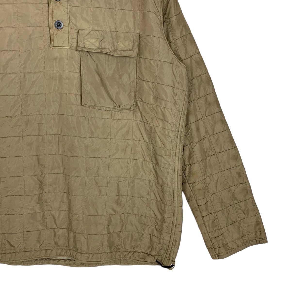 Japanese Brand Bartack Guaranteed Japanese Brand Quilted Half Button Jacket Size US M / EU 48-50 / 2 - 4 Thumbnail
