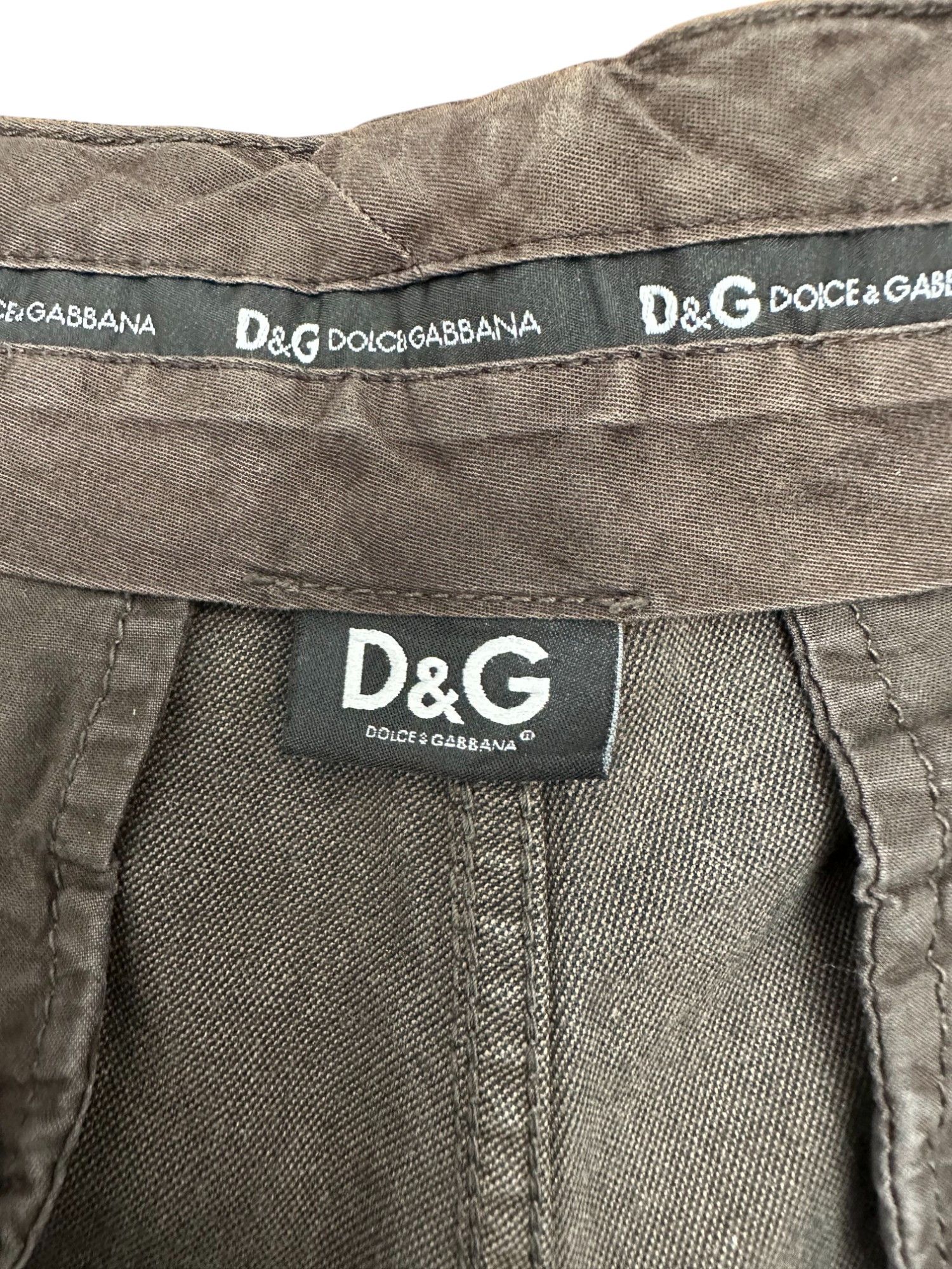 Dolce & Gabbana Early 00's Multipocket Grey Pants Size US 34 / EU 50 - 9 Thumbnail