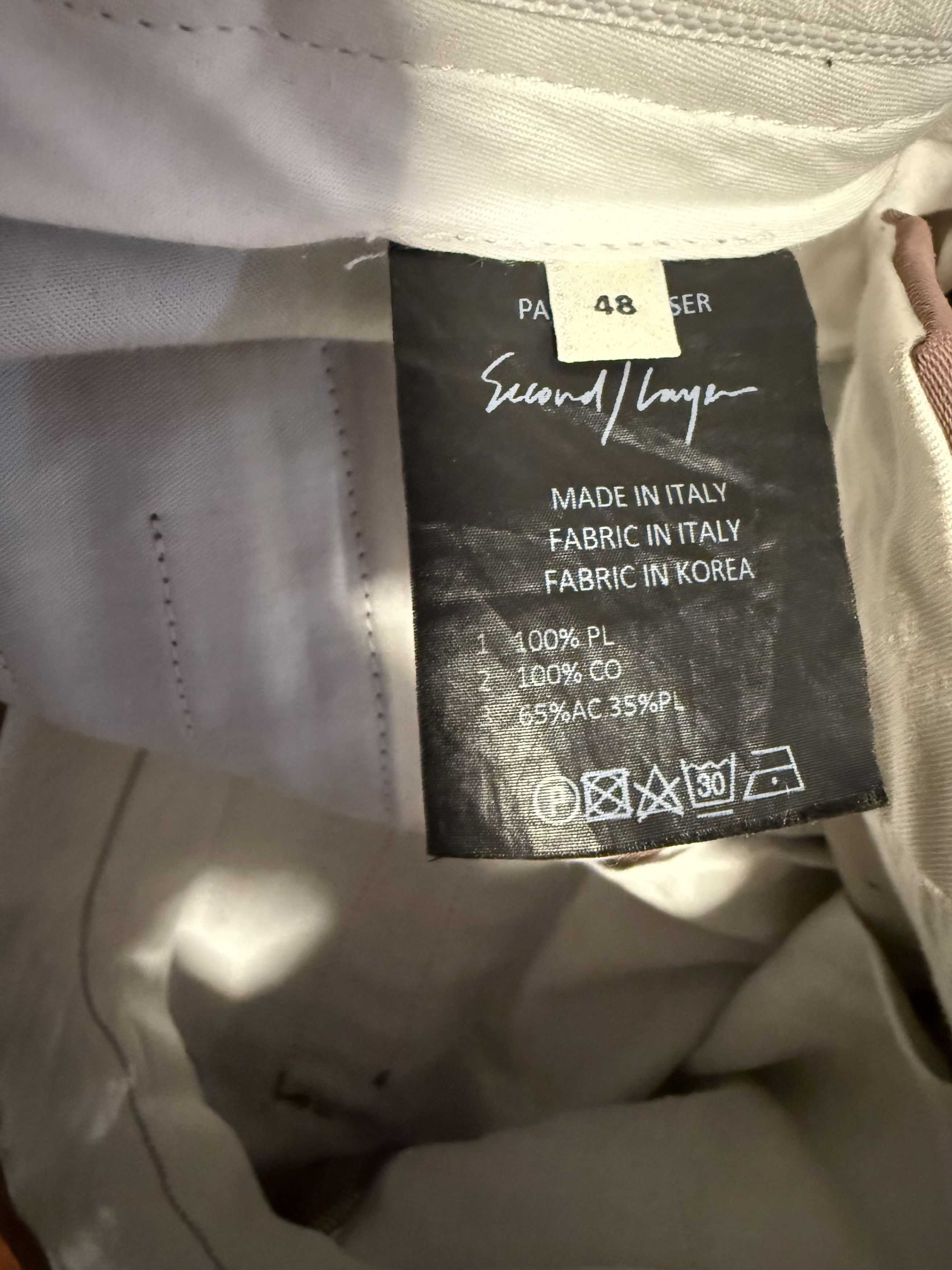 Second/Layer Tan Passo Trousers - 48 Size US 32 / EU 48 - 9 Thumbnail