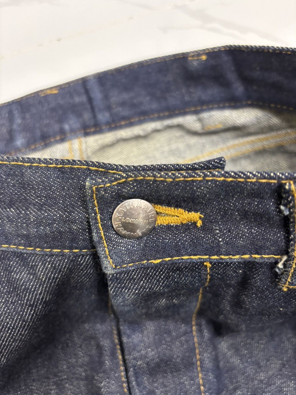 Katharine Hamnett London Katharine Hamnett London Selvedge Denim Jeans Size US 31 - 15 Thumbnail