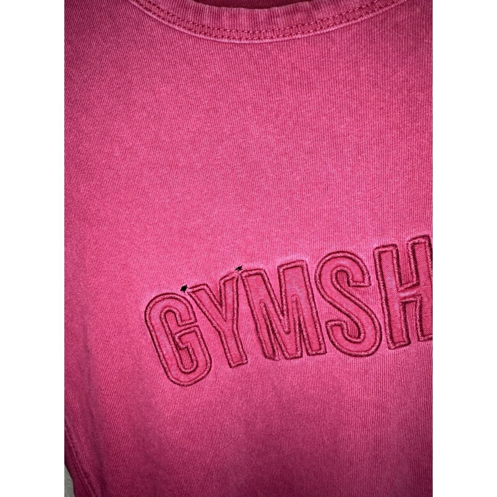 Gymshark GymShark Shirt Mens Small Workout Training Gym Athletic Embroidered Burgundy Size US S / EU 44-46 / 1 - 6 Thumbnail