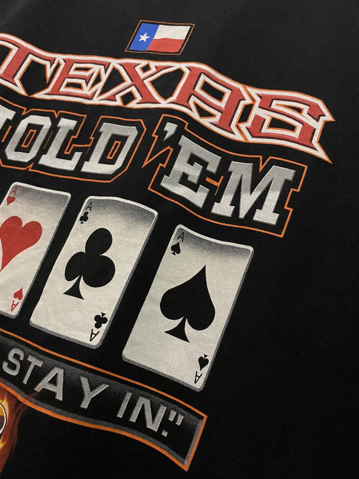 Vintage Vintage 2000s 5 Aces Poker Room Texas Hold ‘em Size US XL / EU 56 / 4 - 4 Thumbnail