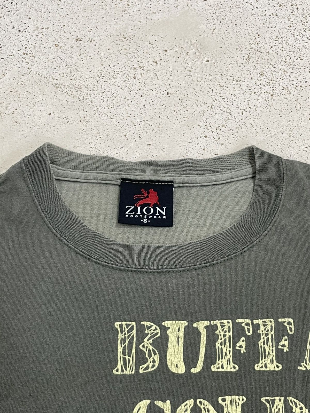 Band Tees Vintage Y2K Sunfaded Zion Bob Marley Dreadlock Rasta Size US S / EU 44-46 / 1 - 12 Thumbnail