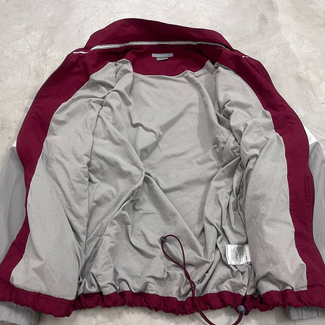 Nike Vintage 90S Nike Big Swoosh Windbreaker Jacket Size US L / EU 52-54 / 3 - 3 Thumbnail