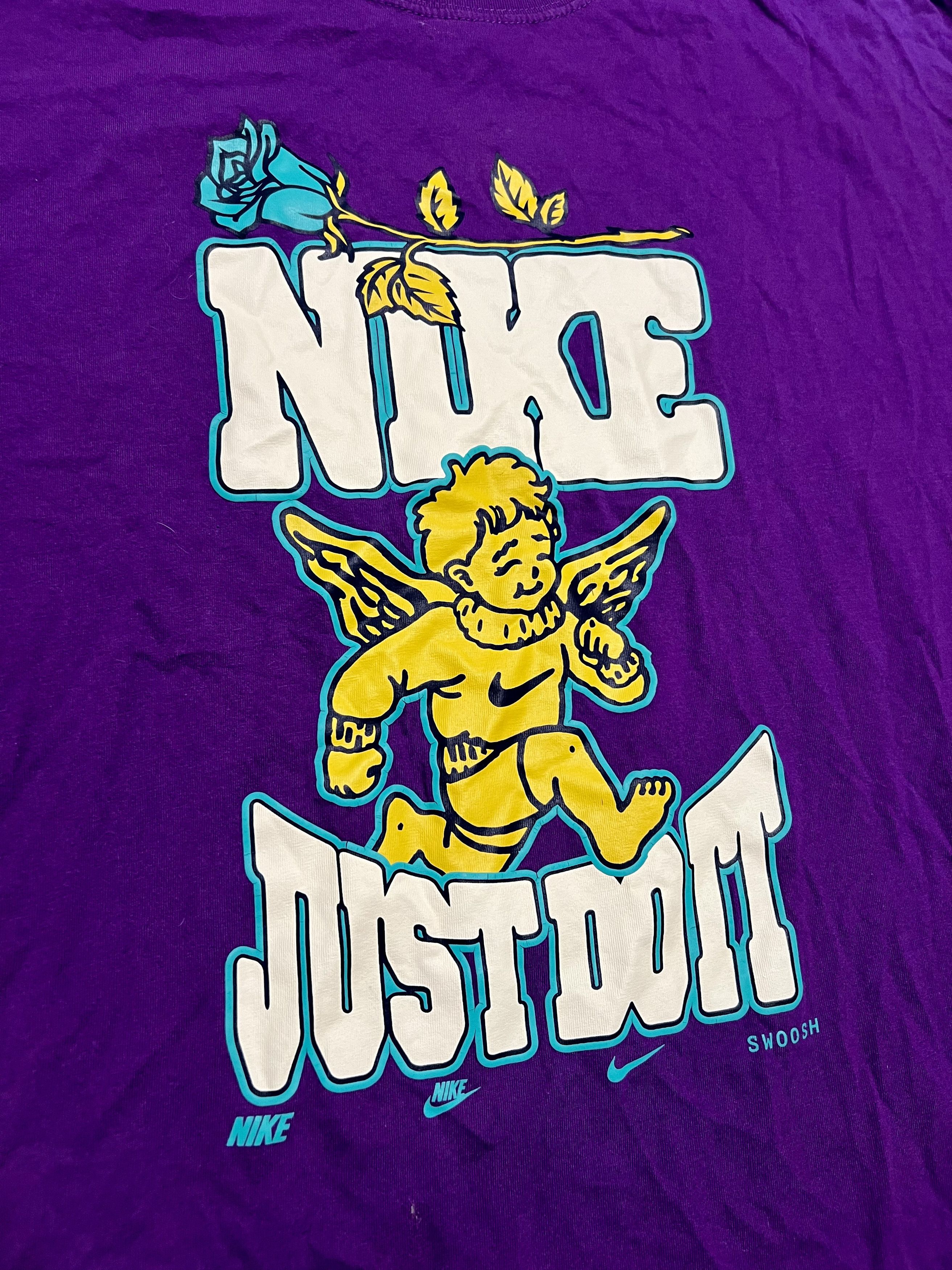 Nike Nike Sportswear Men's Max90 "Running Angel" Vintage T-Shirt Size US XXL / EU 58 / 5 - 2 Thumbnail