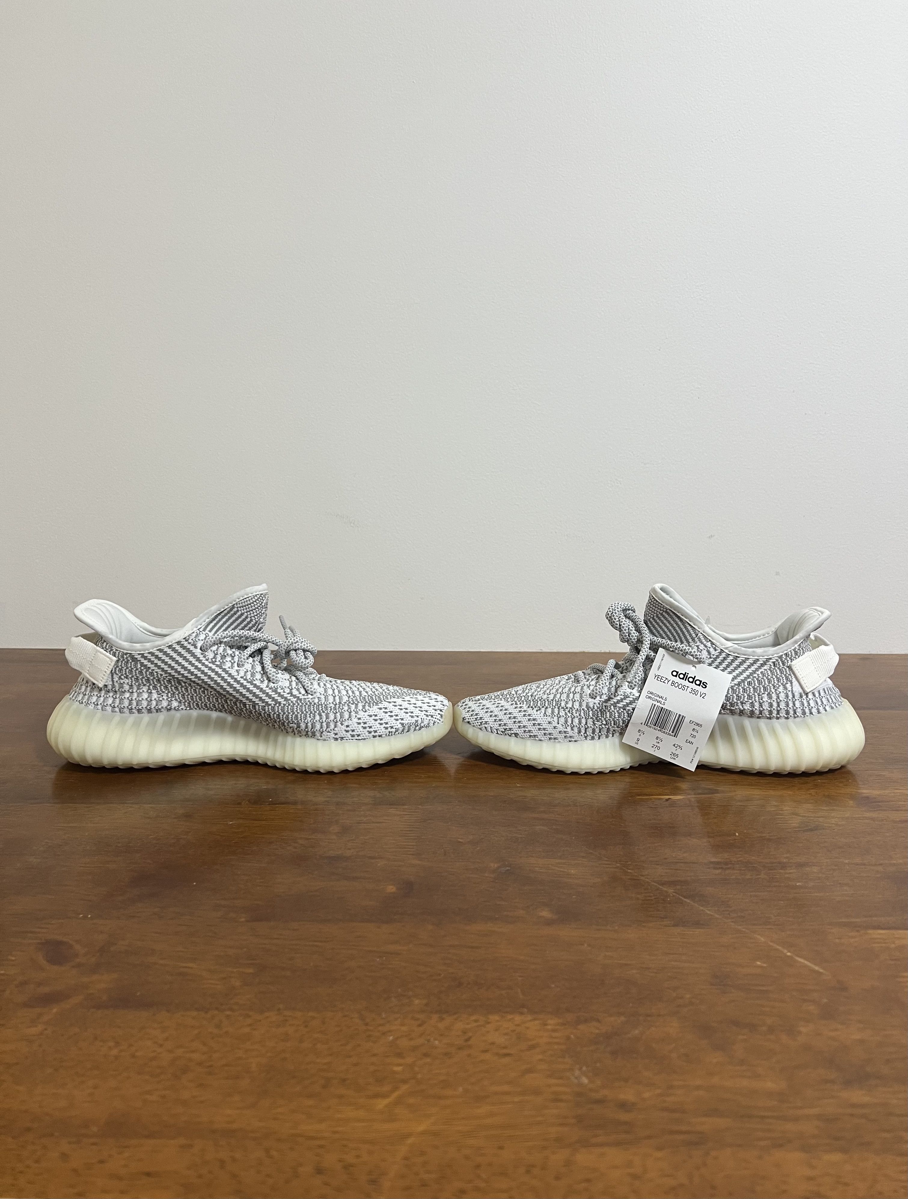 Adidas 💚 Adidas Yeezy Boost 350 V2 Static (Non-Reflective) NEW Size US 9 / EU 42 - 3 Thumbnail
