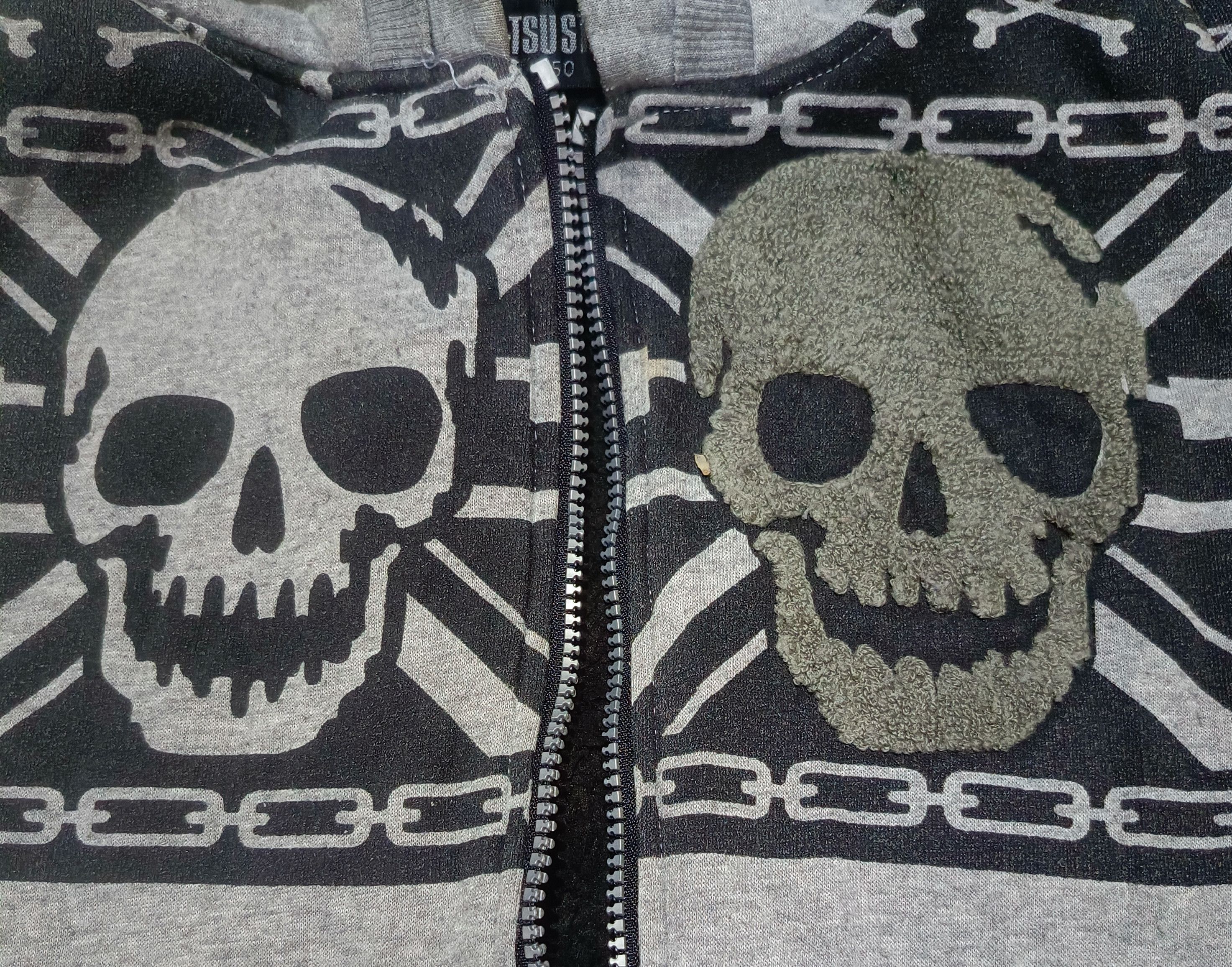 Japanese Brand × Seditionaries Batsu Club 🇯🇵 Rock Star Punk Skulls Goth Hoodie Size S / US 4 / IT 40 - 5 Thumbnail