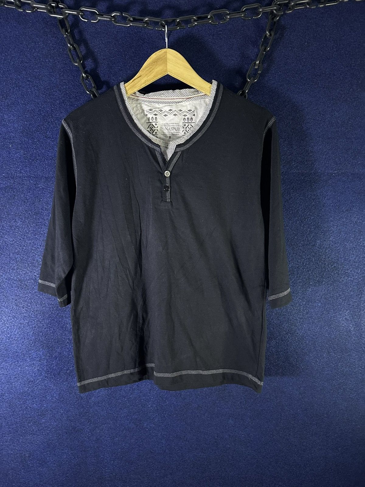 Raf Simons Japanese Double Layer 3/4 Sleeve Raf Simons Style Size US M / EU 48-50 / 2 - 1 Thumbnail