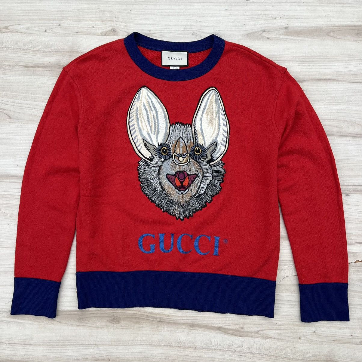 Gucci Gucci animalium logo sweater sweatshirt. Size US XS / EU 42 / 0 - 1 Thumbnail