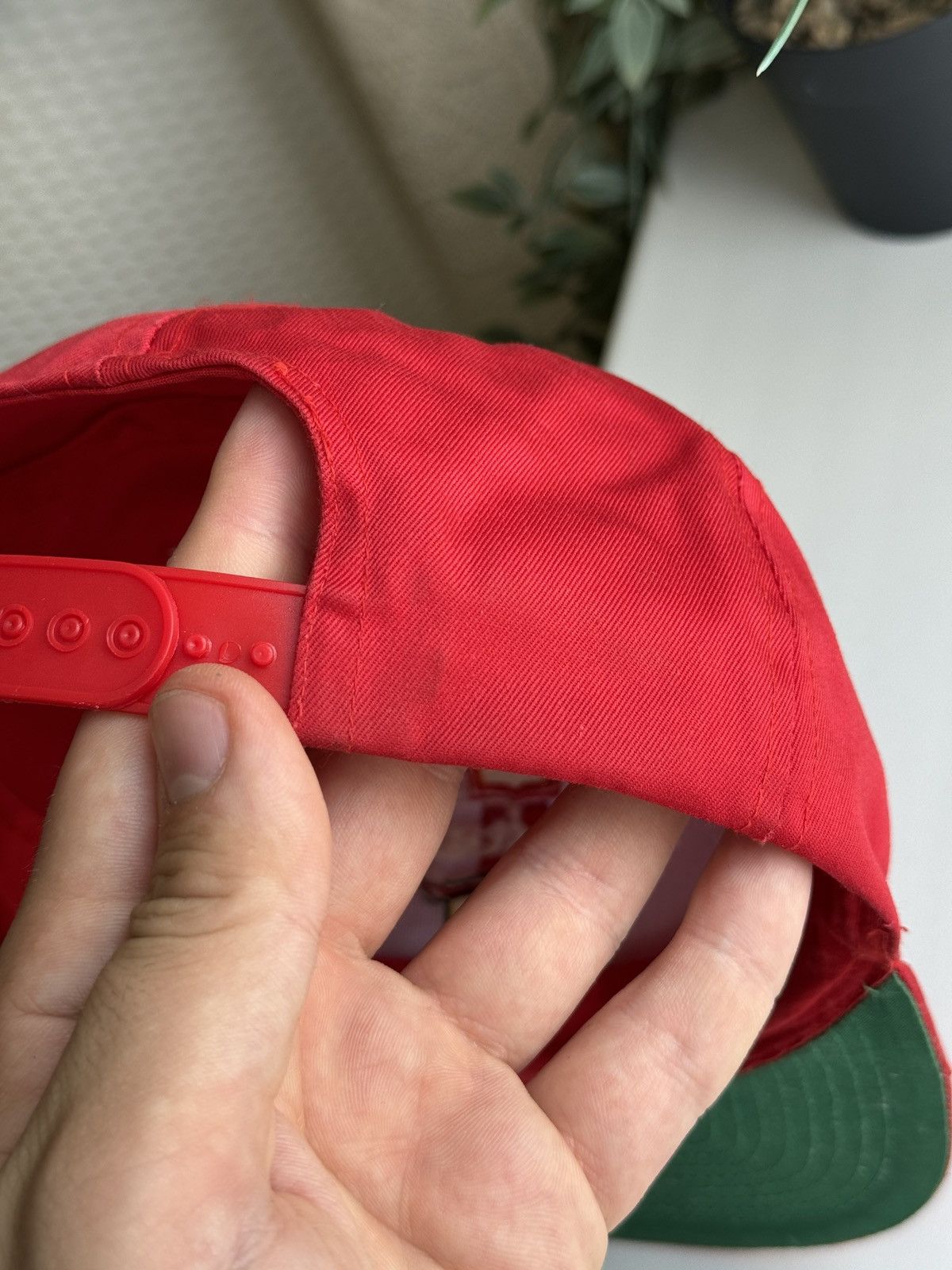 Ferrari Vintage 90s Ferrari Shell Formula 1 Cap Red Size ONE SIZE - 11 Thumbnail