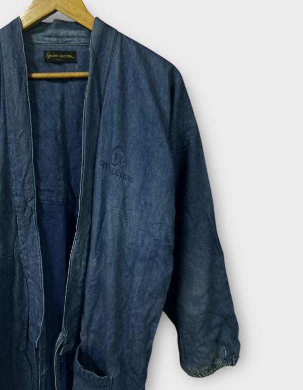 Gianni Valentino Vintage Giani Valentino indigo kimono Size US L / EU 52-54 / 3 - 2 Thumbnail
