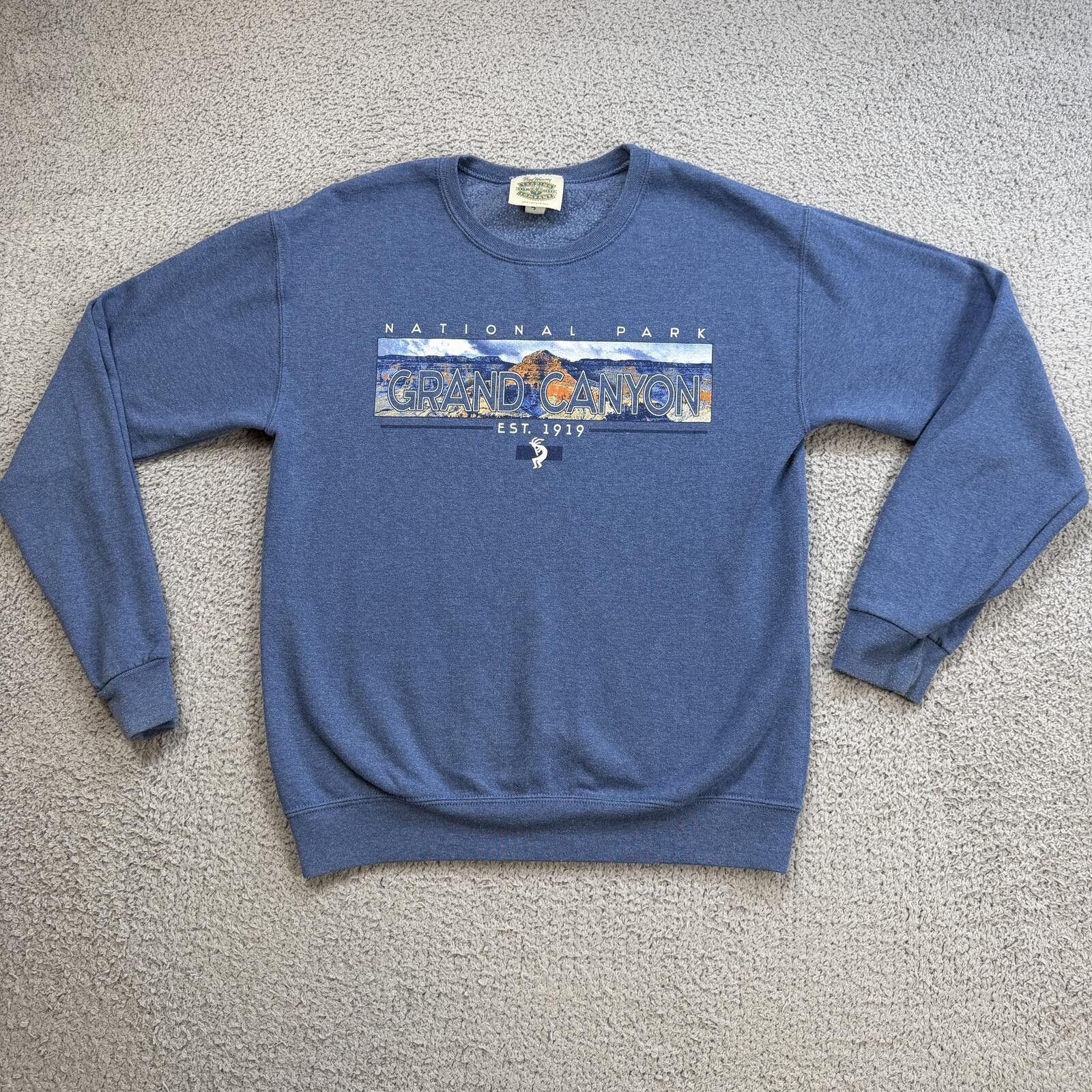 Other Grand Canyon National Park Crewneck Sweatshirt Blue Scenic S Size US S / EU 44-46 / 1 - 1 Thumbnail