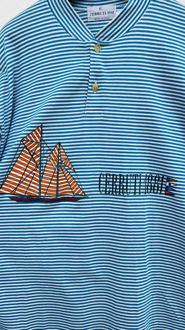 Cerruti 1881 × Japanese Brand × Vintage Vintage Cerruti 1881 Striped Designer Fashion Style Size US L / EU 52-54 / 3 - 8 Thumbnail