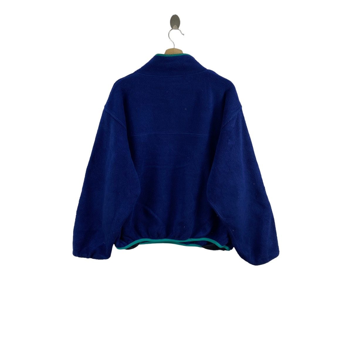 L.L. Bean LL BEAN USA Embroidered Logo Blue Retro Sherpa Fleece Size US XL / EU 56 / 4 - 2 Thumbnail