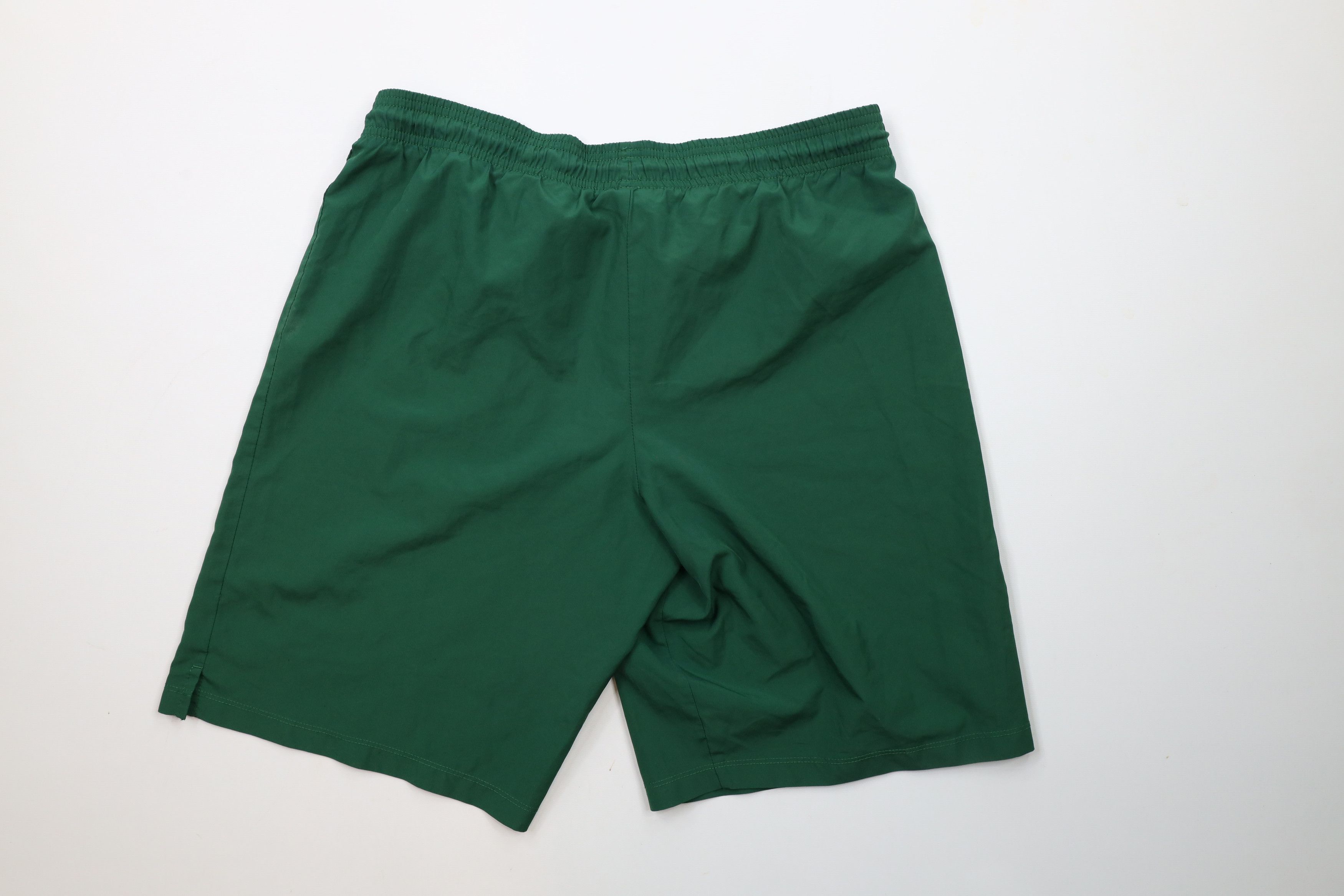 Nike × Vintage Vintage Nike Scott Mini Swoosh Running Soccer Shorts Green Size US 32 / EU 48 - 8 Thumbnail
