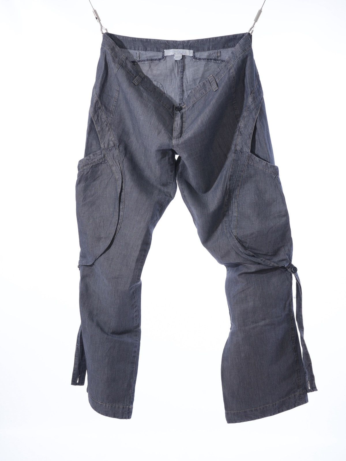 Transit Transit PAR SUCH cotton linen-trim casual trousers Cargo 4 Size US 34 / EU 50 - 1 Thumbnail