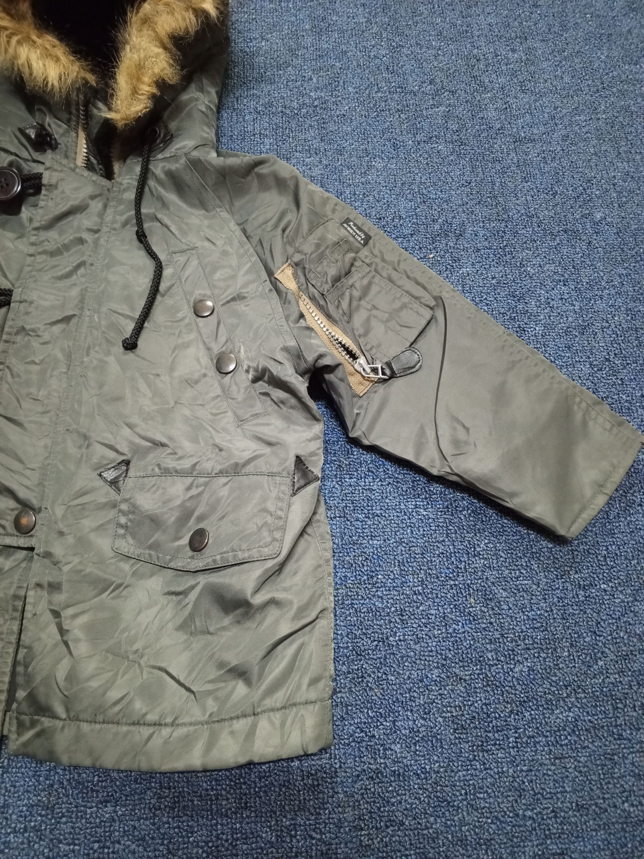 Avirex AVIREX JACKET FLYER'S JUNIOR MODEL Size US XXS / EU 40 - 4 Thumbnail