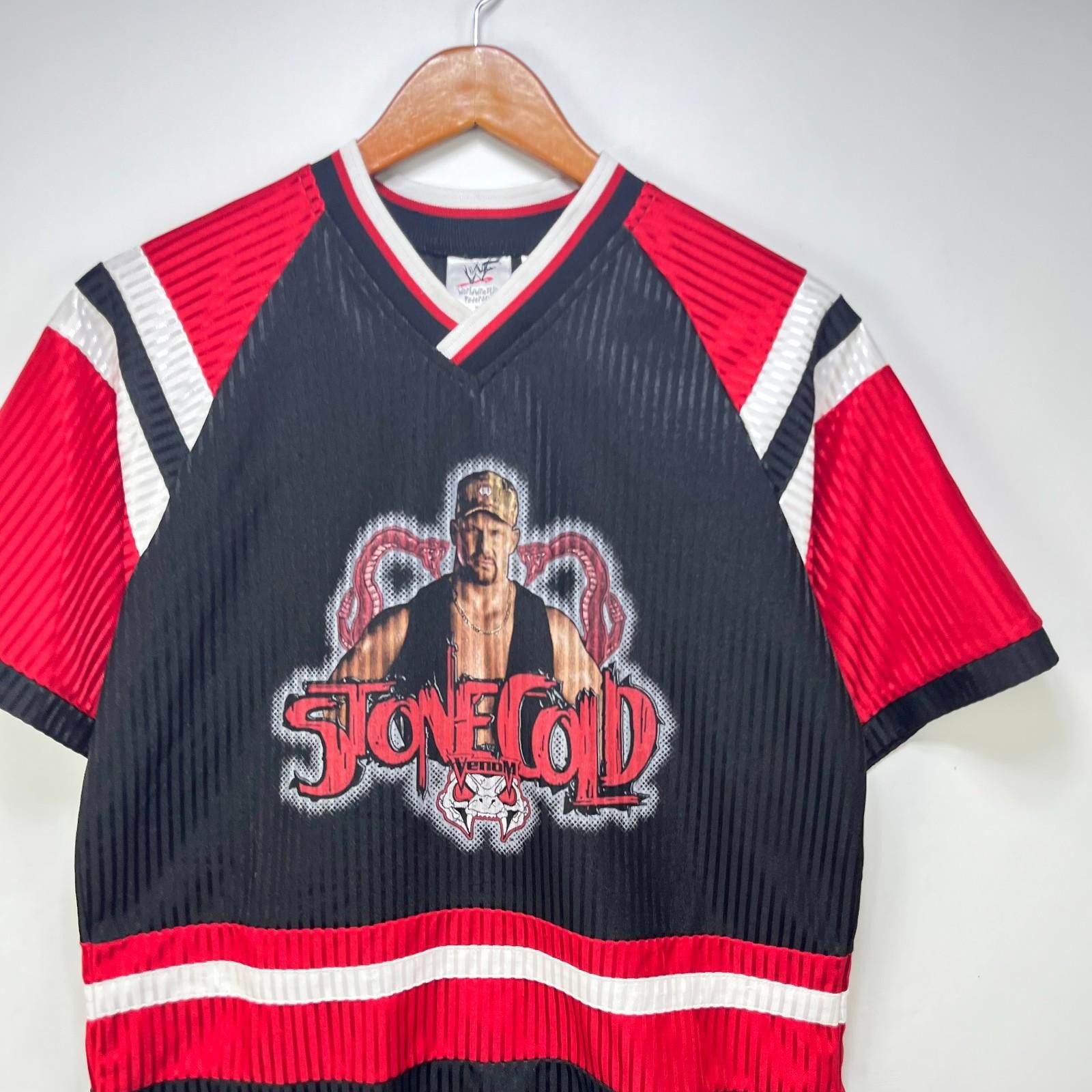 Designer Vintage 90s Stone Cold Steve Austin WWF Shirt Youth Large Size ONE SIZE - 2 Thumbnail