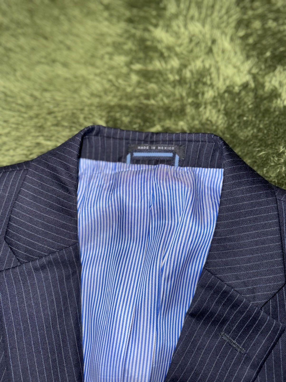 Tommy Hilfiger [40R] Tommy Hilfiger USA Classic Fit Stripe Blazer Navy Size US M / EU 48-50 / 2 - 3 Thumbnail