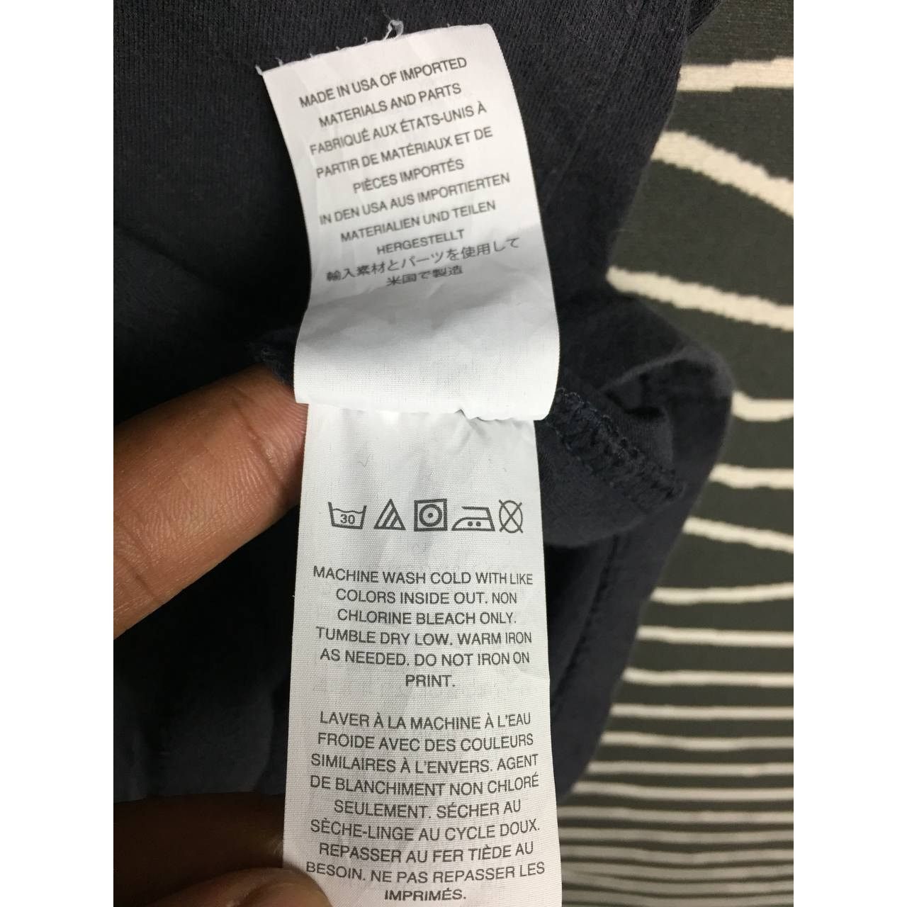 J.Crew × Vintage J.Crew Rue Saint-Honoré Spell Out Pocket Tee Size M Size US M / EU 48-50 / 2 - 10 Thumbnail