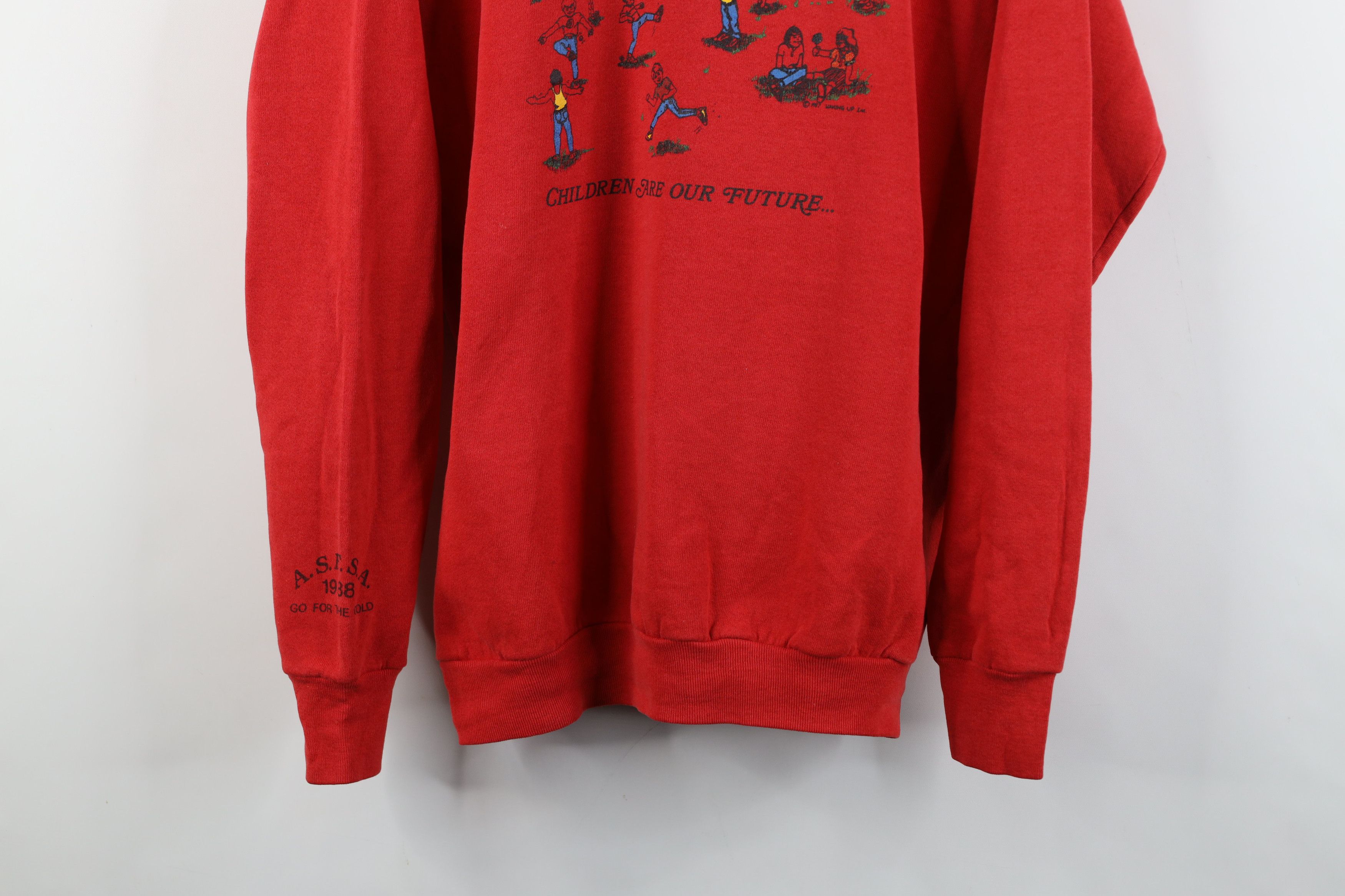 Vintage Vintage 80s American School Food Service Sweatshirt USA Size XL / US 12-14 / IT 48-50 - 3 Thumbnail