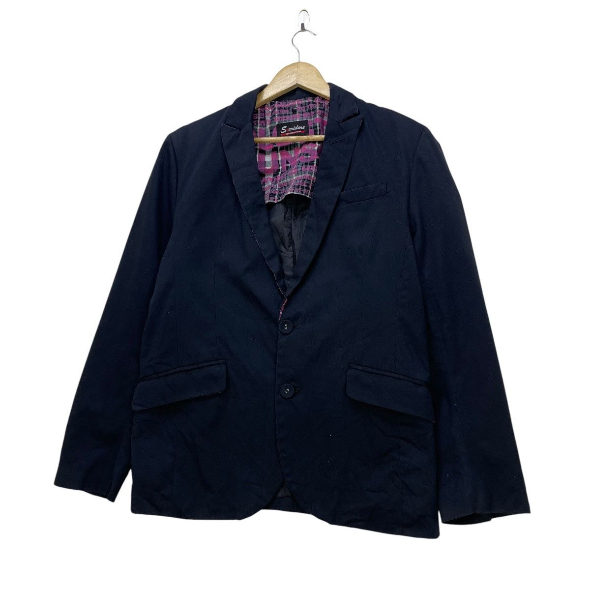 Angel Blue × If Six Was Nine × Le Grande Bleu (L.G.B.) Japanese Brand Sorridere Casual Jacket Size US M / EU 48-50 / 2 - 3 Thumbnail