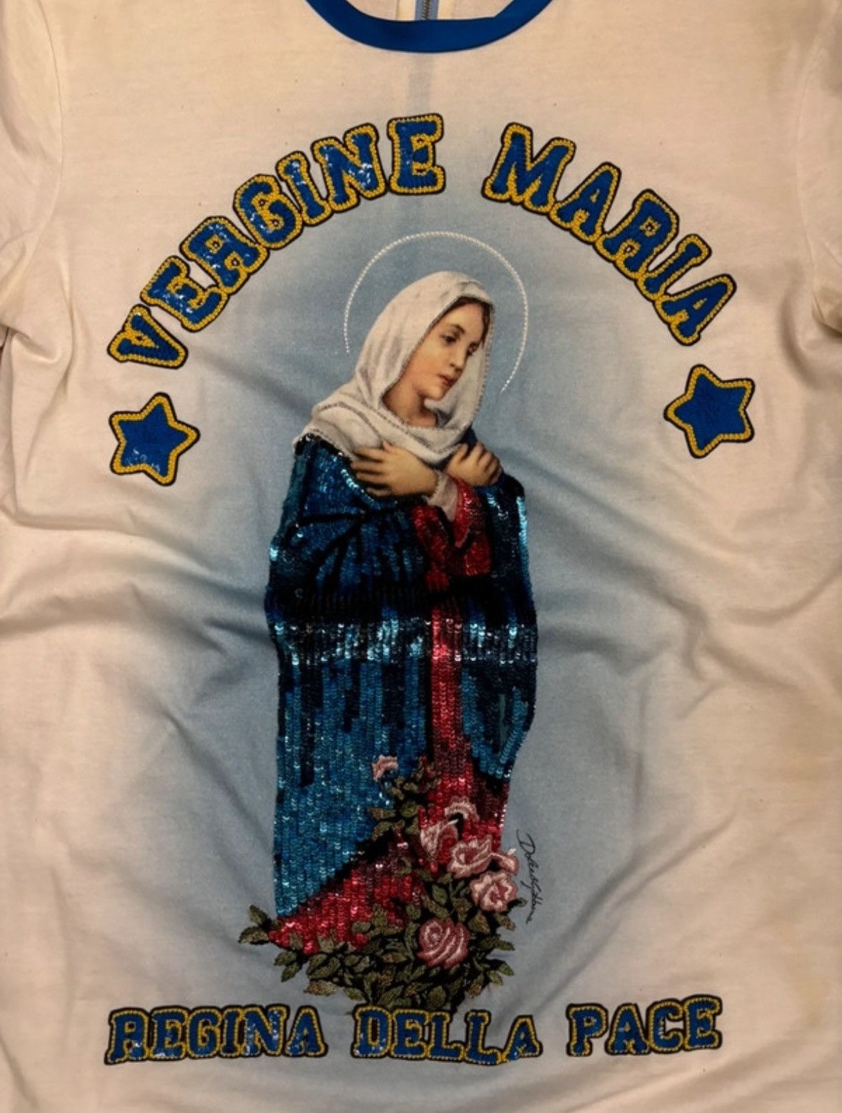 Dolce & Gabbana Dolce & Gabbana Vergine Maria Regina Della Pace Size M / US 6-8 / IT 42-44 - 2 Thumbnail