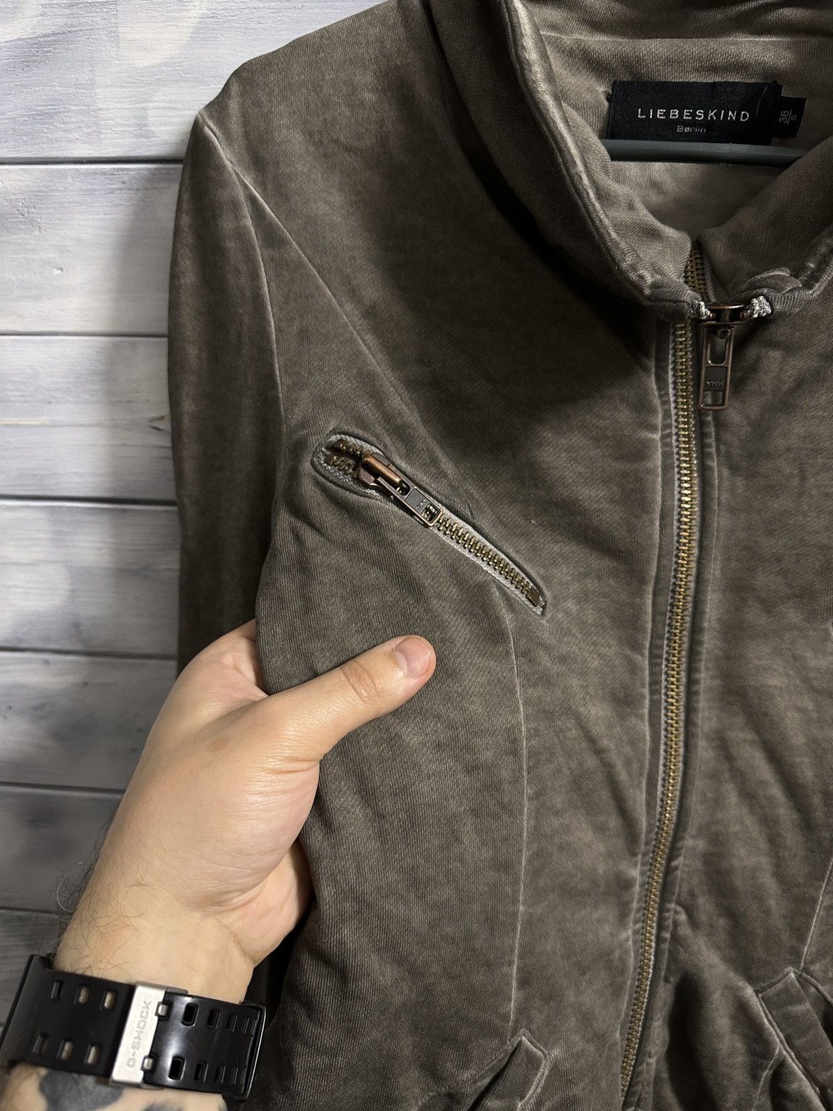 LIEBESKIND BERLIN Rare Luxury Jacket Liebeskind Berlin Avant-Garde Japan style Size M / US 6-8 / IT 42-44 - 4 Thumbnail