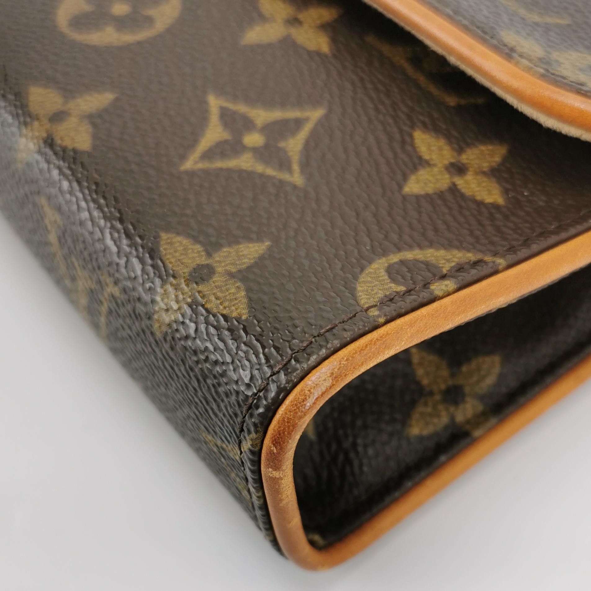 Louis Vuitton Louis Vuitton (LV) Florentine vegetable tanned leather Mono Size ONE SIZE - 6 Thumbnail
