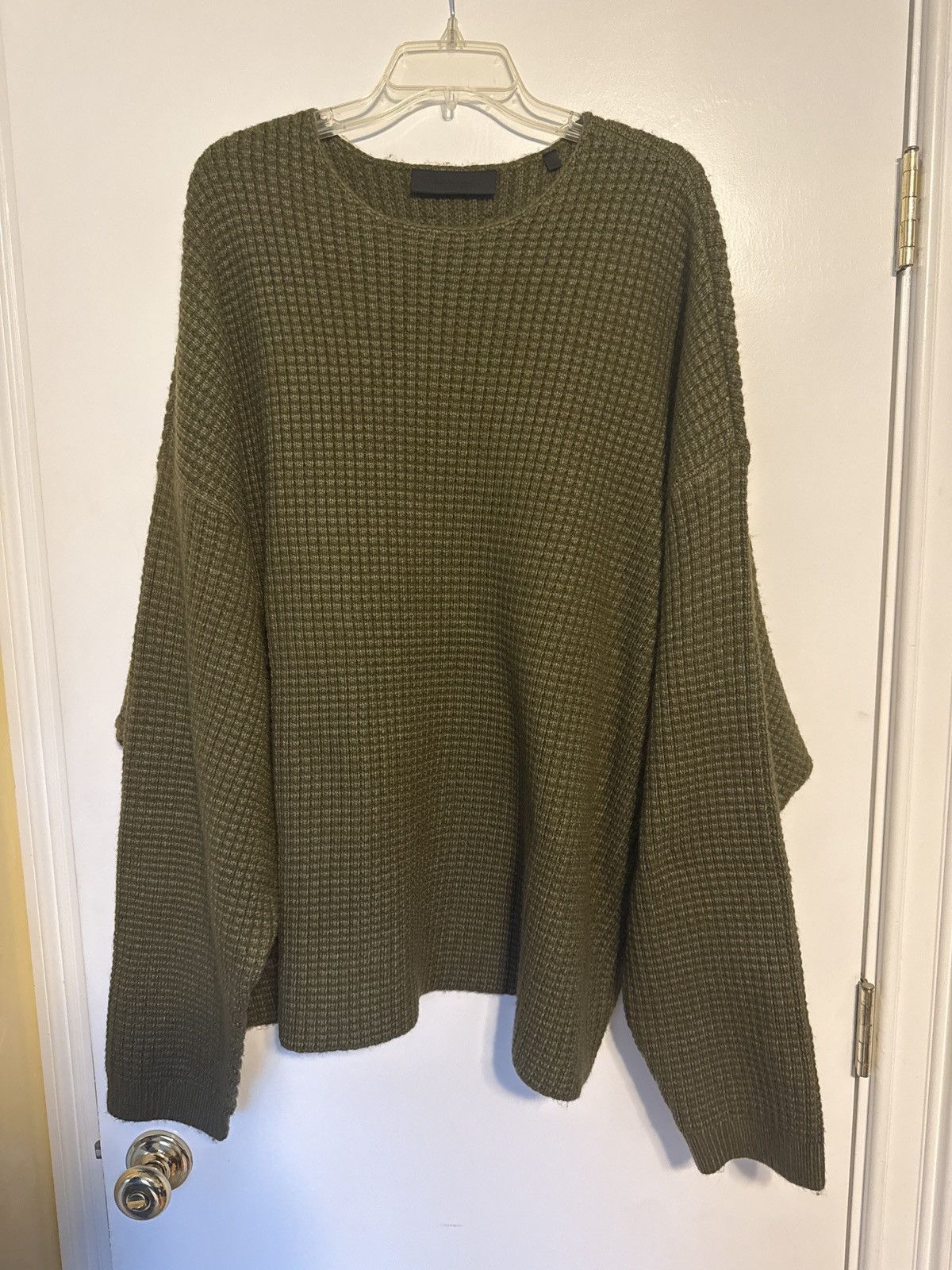 Essentials Essential XL green knitted sweater Size US XL / EU 56 / 4 - 1 Thumbnail