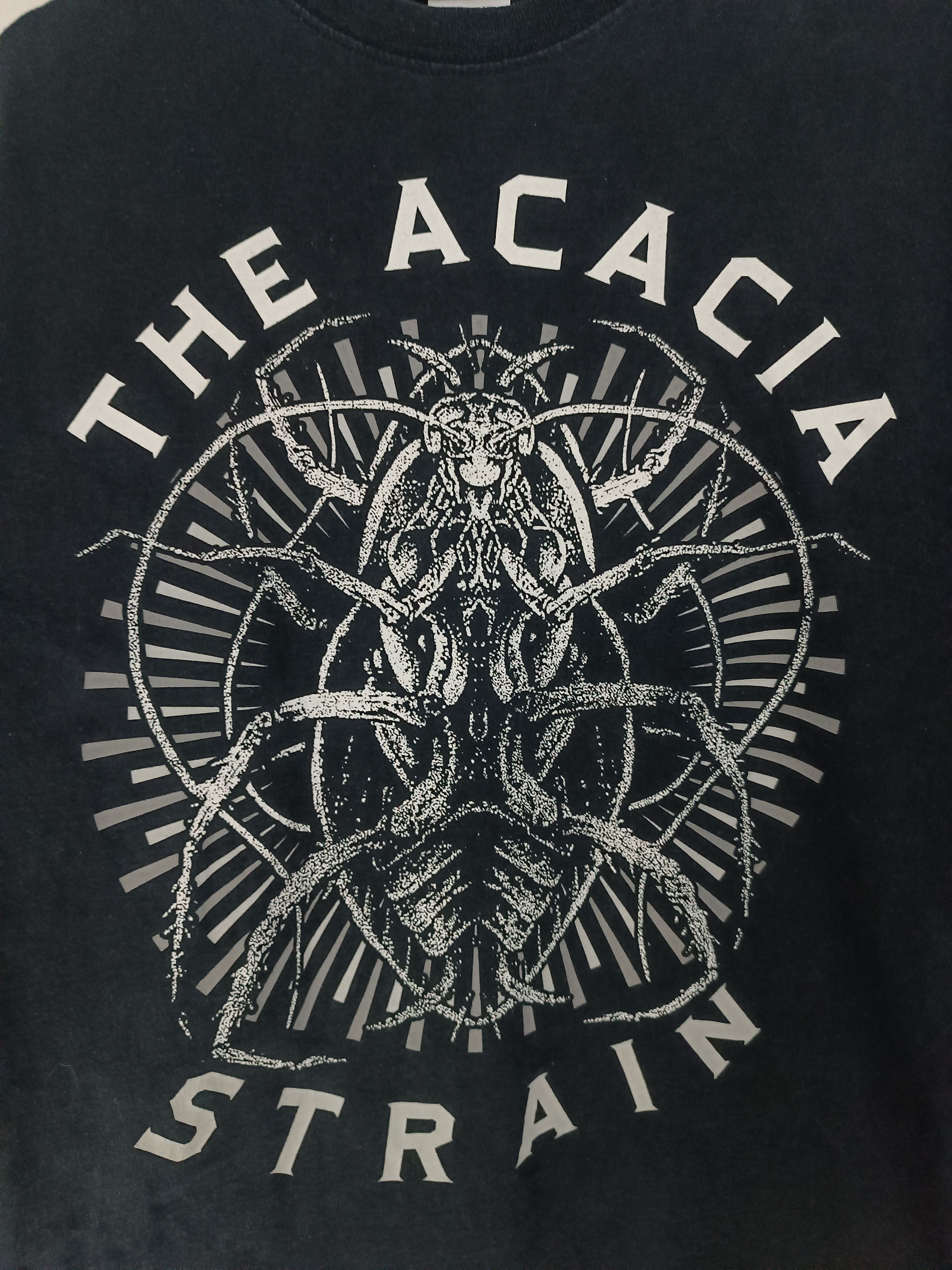 Band Tees VINTAGE Y2K THE ACACIA STRAIN DEATHCORE TEE thy art grin Size US M / EU 48-50 / 2 - 5 Thumbnail