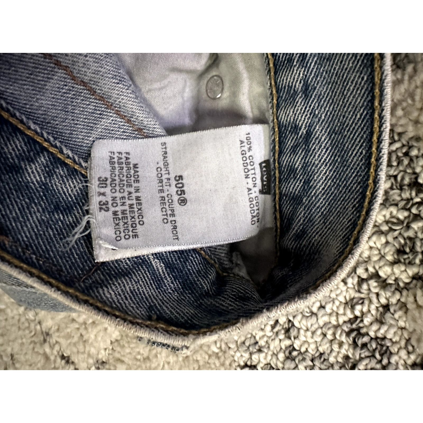 Levi's Vintage Levi Jeans Mens Size 30 x 32 Size US 32 / EU 48 - 6 Thumbnail