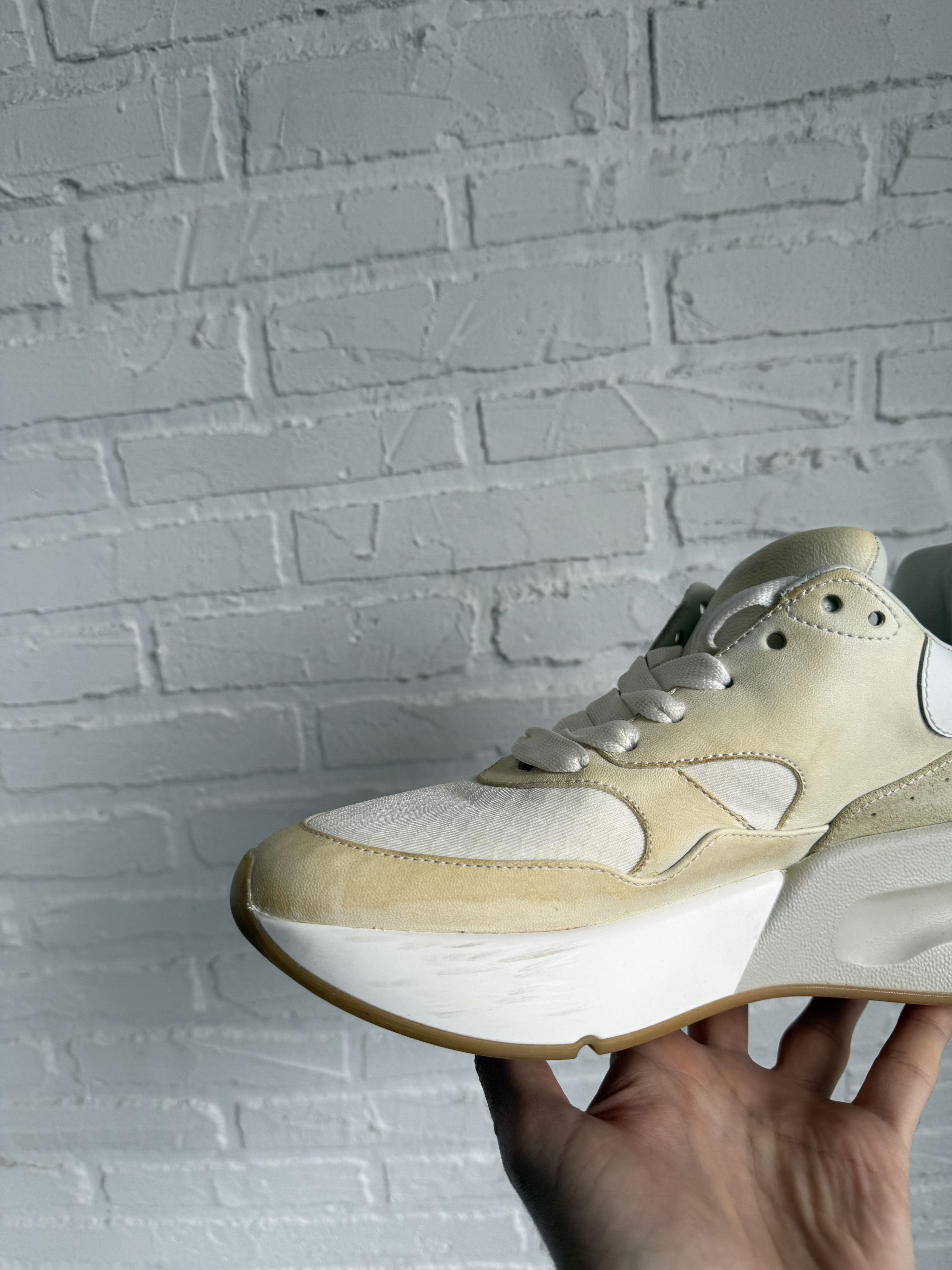 Alexander McQueen Alexander McQueen Joey cream white sneakers Size US 8 / IT 38 - 8 Thumbnail