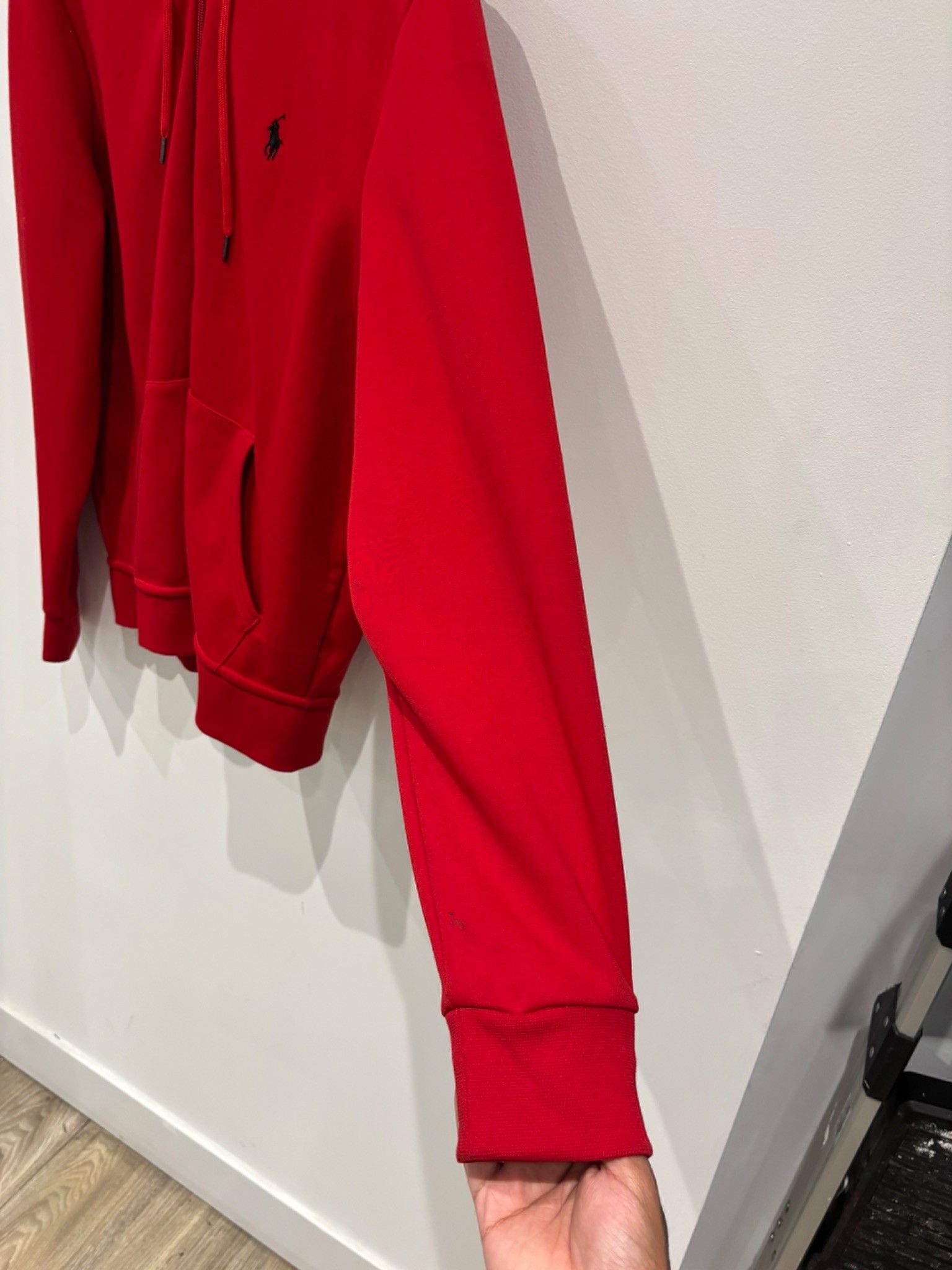Ralph Lauren Polo Ralph Lauren Double Knit Full Zip Hoodie Red Size US M / EU 48-50 / 2 - 4 Thumbnail