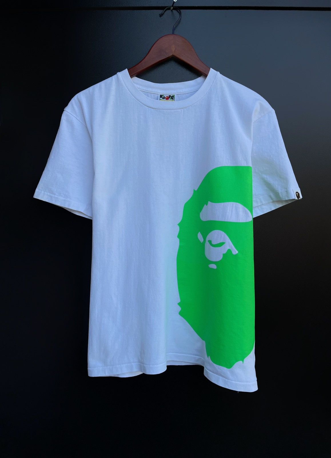 BAPE Neon sale Side Big Ape Head Black TeenMens