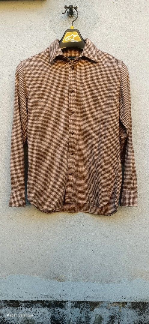 Polo Ralph Lauren × Ralph Lauren × Ralph Lauren Sport RALPH LAUREN SPORT Casual Shirt Beige x Brown (Plover Plaid) Size US S / EU 44-46 / 1 - 1 Thumbnail